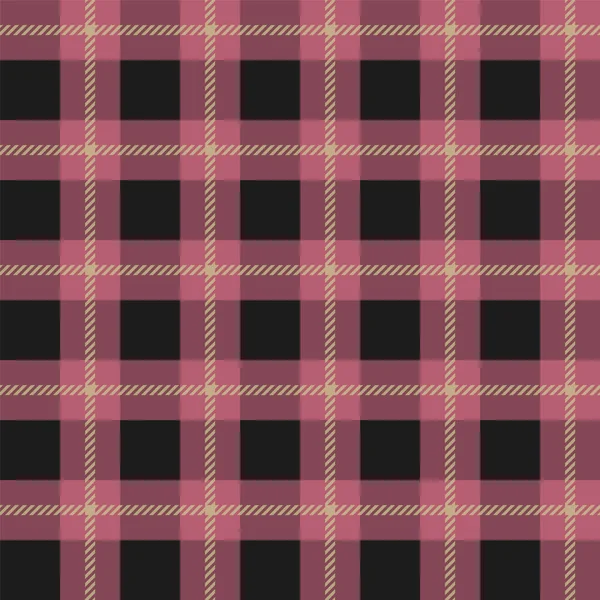 Sömlös Bordsduk Mönster Textur Från Kläder Skjortor Och Filtar Skotsk — Stock vektor