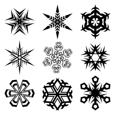 kar taneleri kümesi