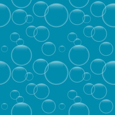 Şeffaf sabun köpüğü ile Seamless Modeli