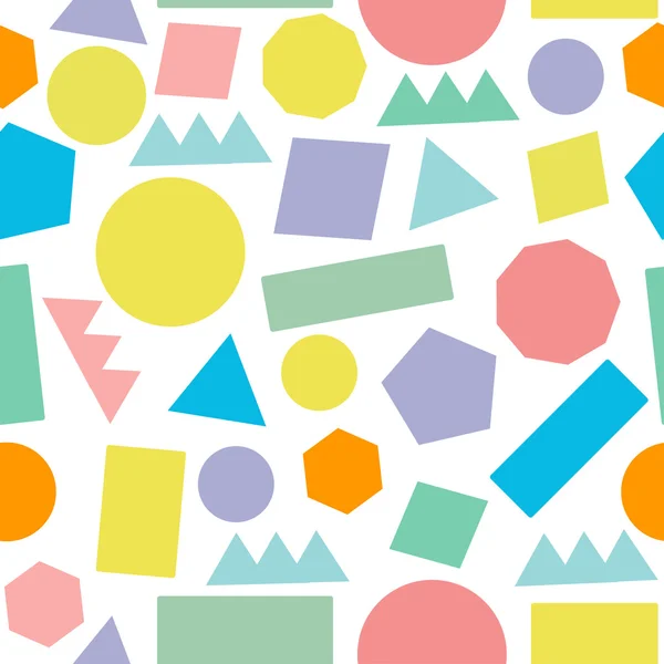 Geometrik seamless modeli. Renkli arka plan