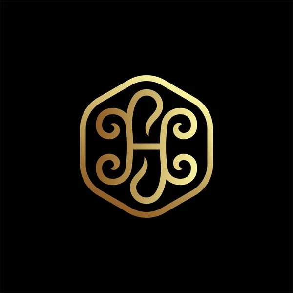 Διακοπές Luxury Logo Επαγγελματικό Έμβλημα Πρότυπο Λογότυπο Κατάλληλο Για Κάθε — Διανυσματικό Αρχείο