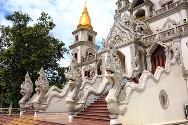 Ho Chi Minh City, Vietnam - July 2, 2015: Dragon is the familiar image of Temples in Vietnam and Asia