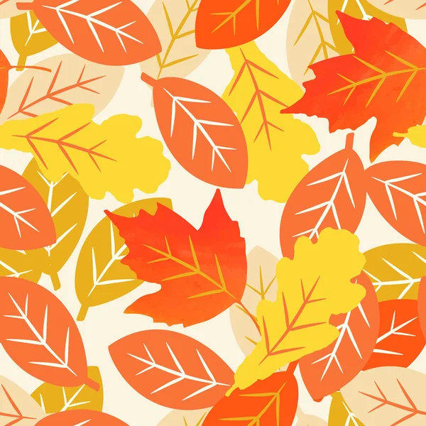 Leaves pattern. — Stock Vector