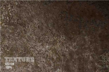 Vektör paslanmış sac metal, metal doku, grunge arka plan