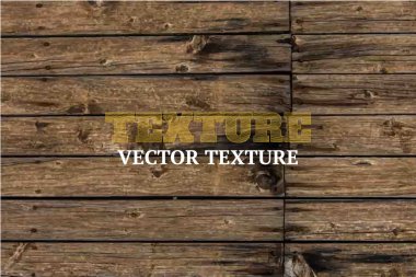 Vektör ahşap doku. arka plan eski panelleri. Retro vintage ahşap doku, vektör arka plan