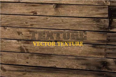 Vektör ahşap doku. arka plan eski panelleri. Retro vintage ahşap doku, vektör arka plan