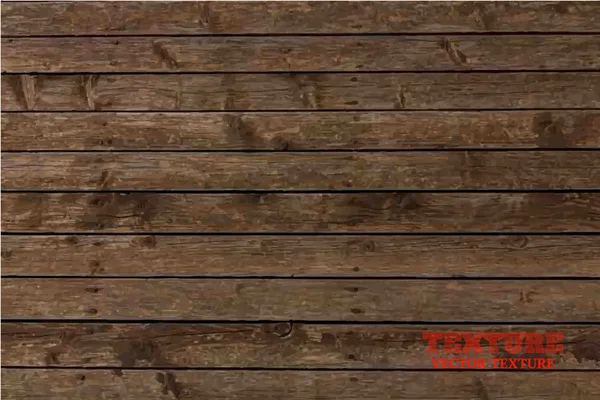 Vektor Holz Textur. Hintergrund alte Platten. Grunge retro vintage Holzstruktur, Vektorhintergrund — Stockvektor