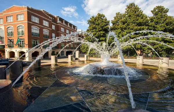 Fonte Waterfront Park Charleston Carolina Sul — Fotografia de Stock