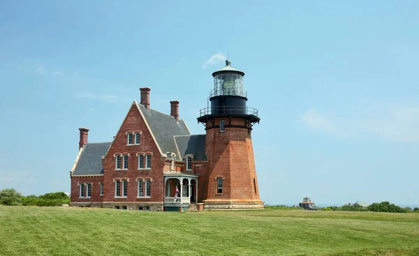 Südostleuchtturm Block Island Rhode Island — Stockfoto