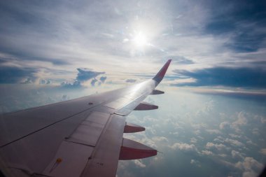 Chiang Mai, Tayland Uçak Penceresinden Şehir Manzarası