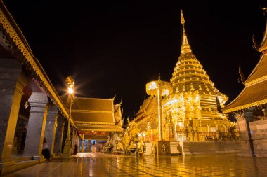 Doi Suthep Pagoda sabah erkenden. Chiang Mai Tayland