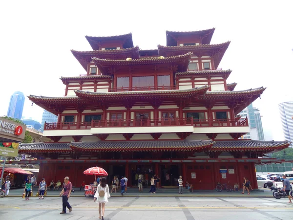 The Buddha Tooth Relic Temple in Singapore — Stock Photo, Image