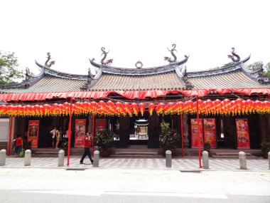 Thian Hock Keng Tapınağı kapısı, Singapore