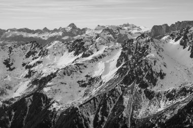 Aiguille du Midi üstündeki epik sahne