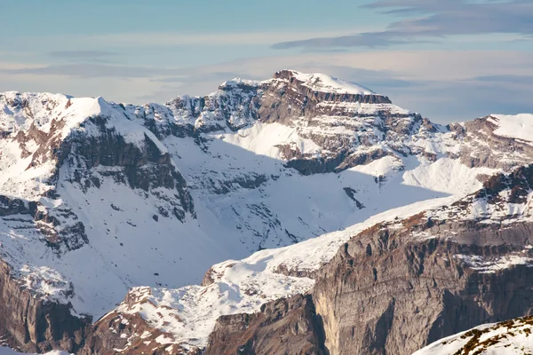 De grands paysages au sommet de l'Aiguille du Midi — Photo