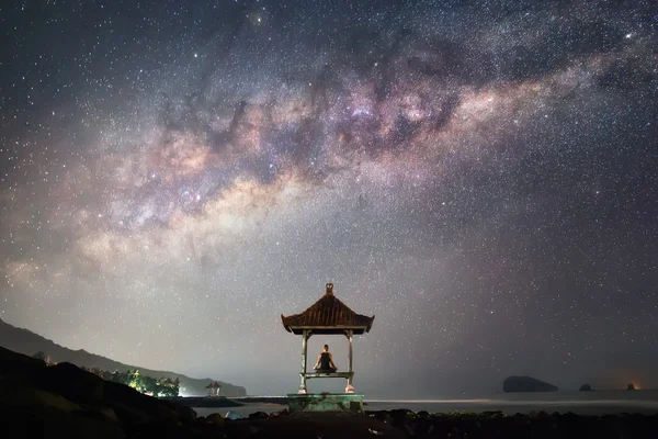 Da solo con l'universo — Foto Stock