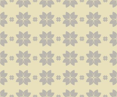 Dekoratif çiçek desenli