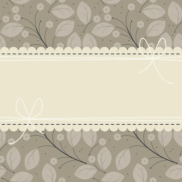 Dantel çerçeve, dekoratif çiçek ve izni ile mükemmel davet