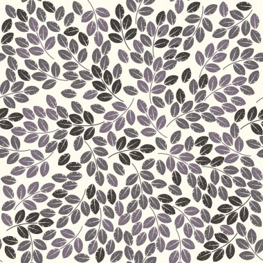 Yapraklı soyut Kusursuz Desen