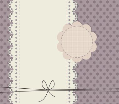 kopya alanı ile şirin tebrik kartı