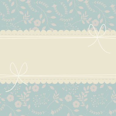 Güzel dantel çerçeve ayrıntı çiçek ve yaprakları ile