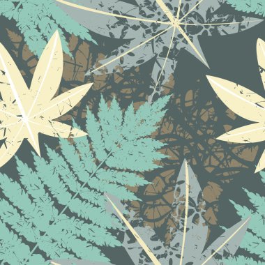 Tropikal orman seamless modeli