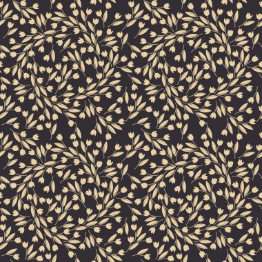 Bahar dekoratif Lale ile seamless modeli