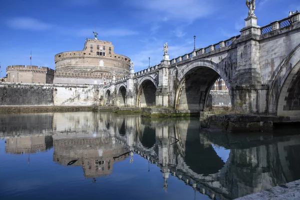 Castel Sant 'Angelo, Rome, Italië — Stockfoto