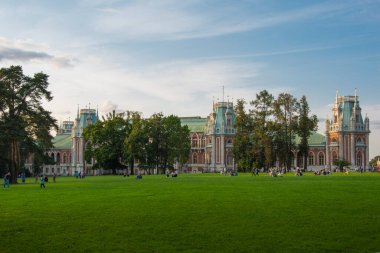 Hafta sonu Tsaritsyno parkında, Moskova