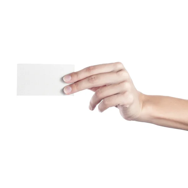 Woman washes her hands. pictured female hands in soapsuds. Isolated on white — Stock Photo, Image