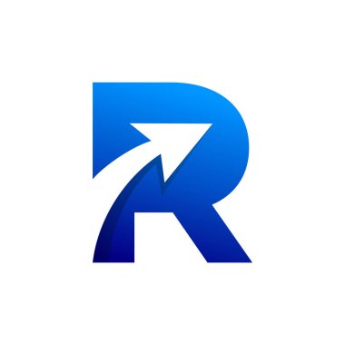 r harfi ok logosu kavramı