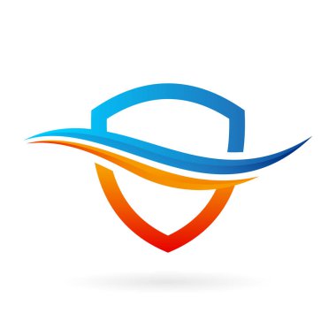 Kalkan HVAC vektör logo tasarımı