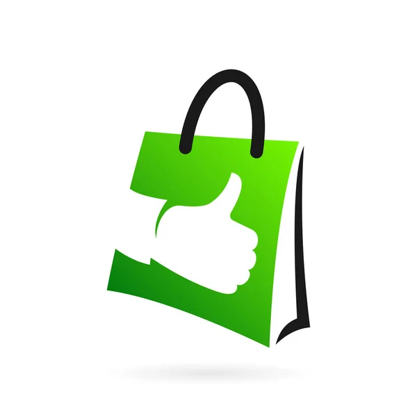 Gutes Taschensymbol Gutes Shop Logo — Stockvektor