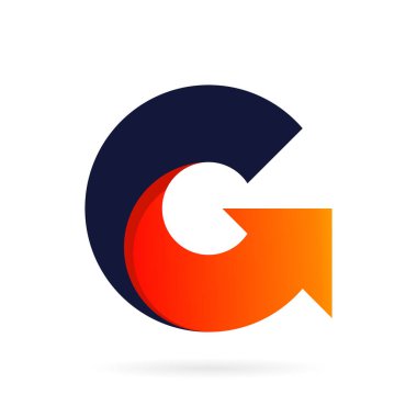 ok sembollü büyüme logosu