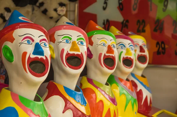 Lachende Clowns — Stockfoto