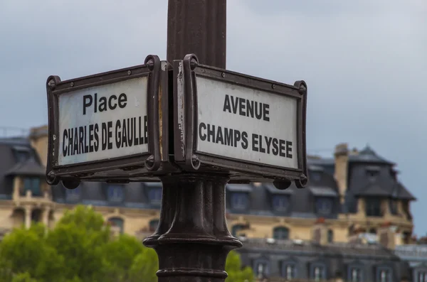 Views along Paris Streets — Stock Photo, Image