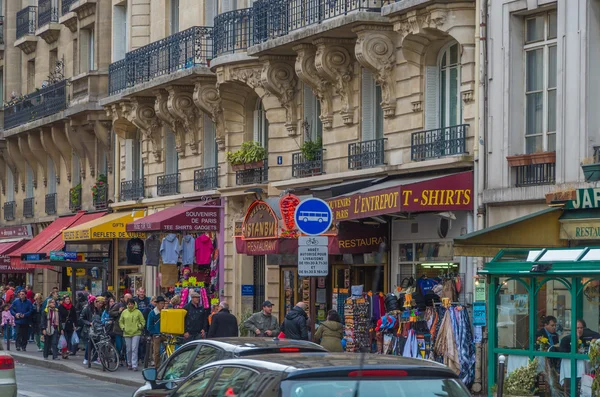 As ruas de Paris — Fotografia de Stock