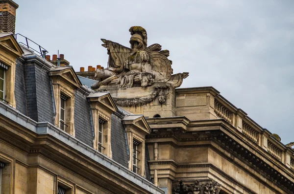 Вид на Парижские улицы — стоковое фото