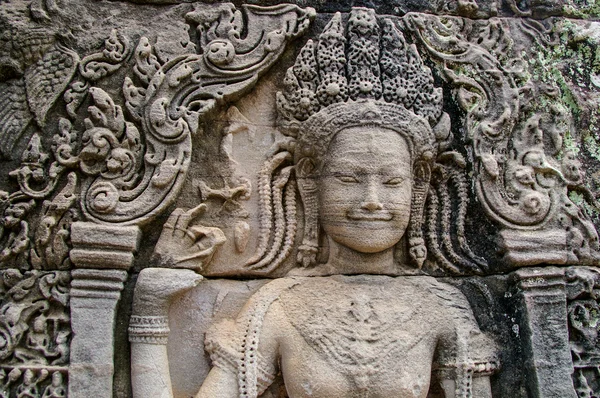 캄보디아 사원 장면 17 — 스톡 사진