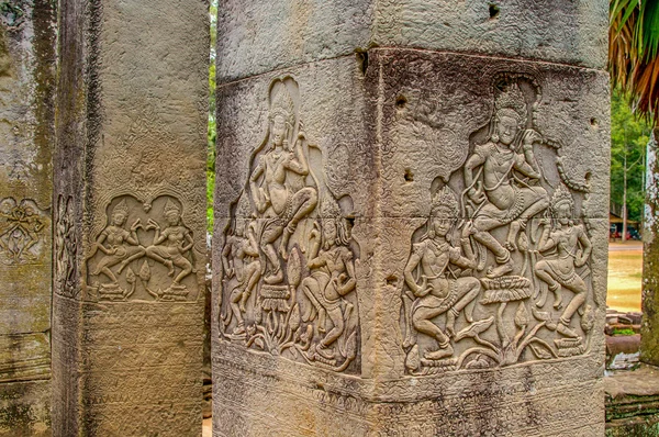Kamboçyalı Tapınağı sahneleri 22 — Stok fotoğraf
