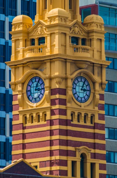 Melbourne şehir manzaraları — Stok fotoğraf