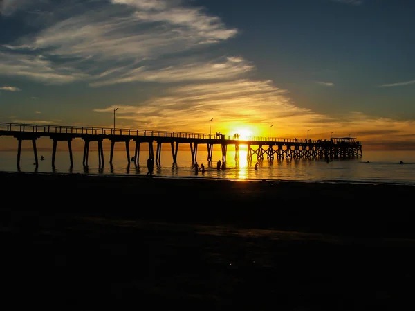 Tramonto sull'Oceano meridionale — Foto Stock