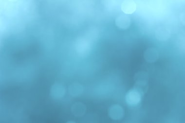 Mavi bokeh arkaplanı