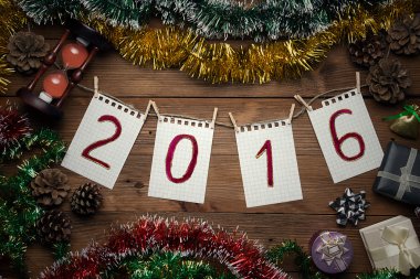 Güzel Noel arka plan. Üstten Görünüm. Gradyan.