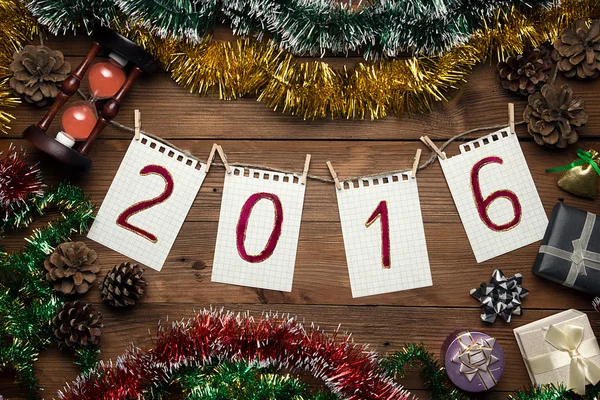 Belo fundo de Natal. A vista de cima . — Fotografia de Stock