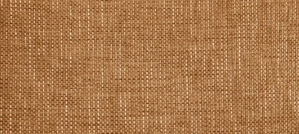 Roupa Algodão Natural Marrom Sofá Textura Têxtil Fundo Banner — Fotografia de Stock