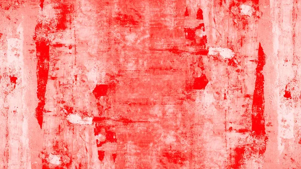 Streszczenie Kolorowe Czerwone Malowane Porysowane Akwarela Akwarela Pędzle Papier Tekstury — Zdjęcie stockowe