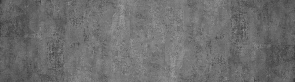 Grau Grau Anthrazit Stein Beton Textur Hintergrund Panorama Banner Lang — Stockfoto
