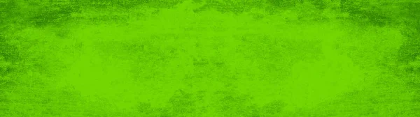 Neon Green Colorful Colored Stone Concrete Paper Texture Background Panorama — Stock Photo, Image