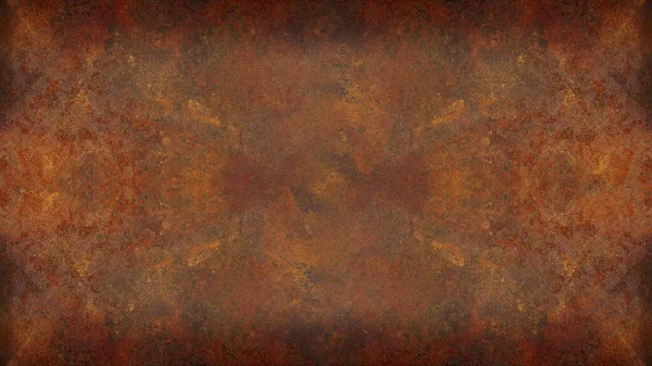 Rusty Grunge Metal Oscuro Corten Acero Pared Textura Fondo Banner — Foto de Stock